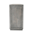 Kosas Home Jonas 6-Door Transitional Wood Sideboard in Antique Blue