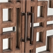 Kosas Home Arley 6-Door Transitional Wood Sideboard in Chestnut Brown