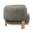Kosas Home Pasadena Green Fabric Upholstered Accent Chair - Timeless Elegance