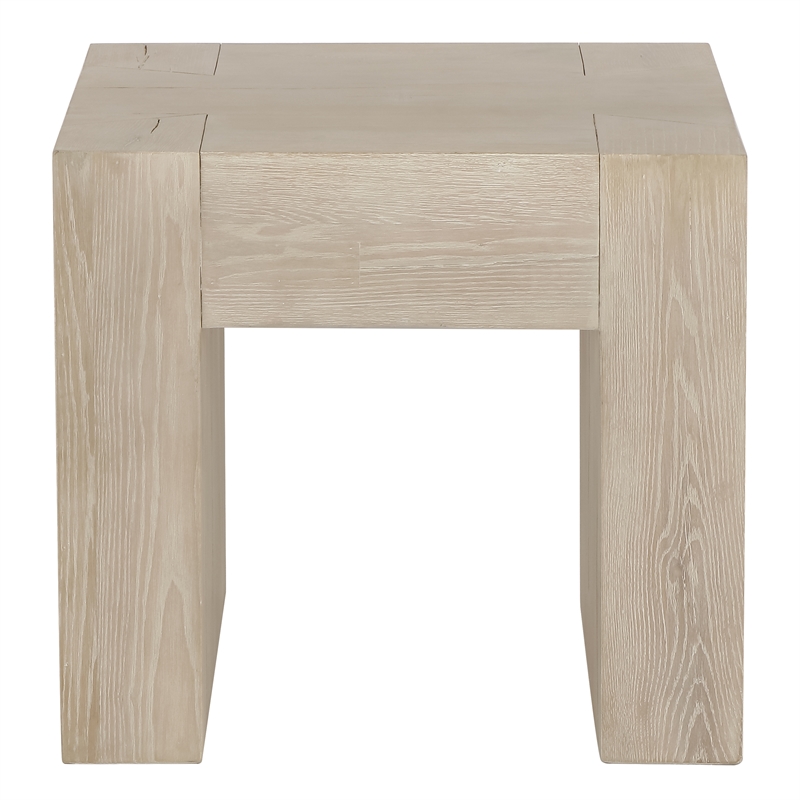 Kosas Home Bristol Cracked Oak Wood 24