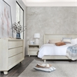 Kosas Home Reece 2-Drawer Modern Mango Wood Nightstand in Sand