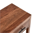 Kosas Home Wren One-Drawer Mango Wood End Table in Natural Brown