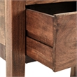 Kosas Home Wren One-Drawer Mango Wood End Table in Natural Brown