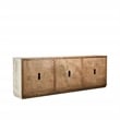 Kosas Home Frederick Reclaimed Pine Wood Sideboard - Six-Door in Vintage White