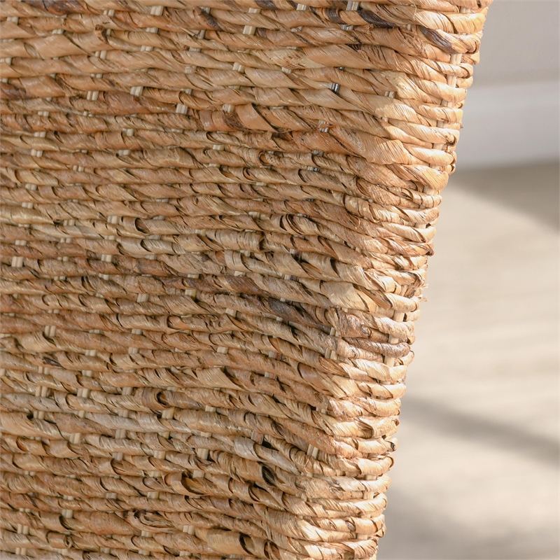 Kosas Home Windsor Handwoven Rattan Dining Chair in Natural Brown Set of 2