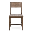 Kosas Home Ollie Reclaimed Pine Solid Wood Dining Chair Brown (Set of 2)