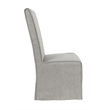 Classic Home Jordan Cool Gray Fabric Upholstered Parsons Dining Chairs Set of 2