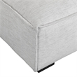 Classic Home Element Two-Piece Modern Beige Poly-Blend Fabric Sectional Sofa