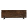 Kosas Home Axis 46in Handcrafted Solid Wood Storage Trunk Dark Brown