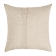 Villa by Classic Home Jayson Linen Cashmere Fabric Euro Beige Sham