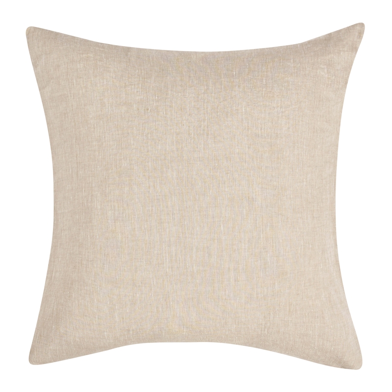 Villa by Classic Home Jayson Linen Cashmere Fabric Euro Beige Sham