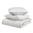 Villa by Classic Home Jayson Linen Cashmere Fabric King White Duvet