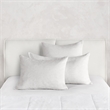 Villa by Classic Home Jayson Linen Cashmere Fabric Euro White Sham