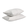 Villa by Classic Home Jayson Linen Cashmere Fabric King White Sham