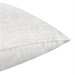 Villa by Classic Home Jayson Linen Cashmere Fabric Standard White Sham