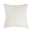 Villa by Classic Home Abraham Cotton Linen Eggshell Beige Euro Sham