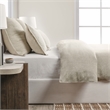 Villa by Classic Home Talia Cotton Linen Blend Natural Queen Duvet