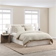 Villa by Classic Home Talia Cotton Linen Blend Natural King Duvet