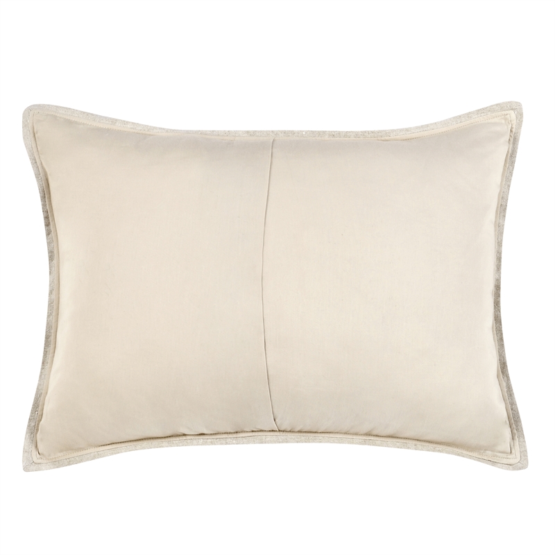 Villa by Classic Home Talia Cotton Linen Blend Natural Standard Sham