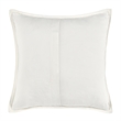Villa by Classic Home Talia Cotton Linen Blend Ivory Euro Sham