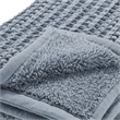 Villa by Classic Home Colorman Cotton Linen Blend Marina Blue Throw Blanket