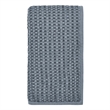 Villa by Classic Home Colorman Cotton Linen Blend Marina Blue Throw Blanket