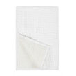 Villa by Classic Home Colorman Cotton Linen Blend White Throw Blanket