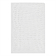 Villa by Classic Home Colorman Cotton Linen Blend White Throw Blanket
