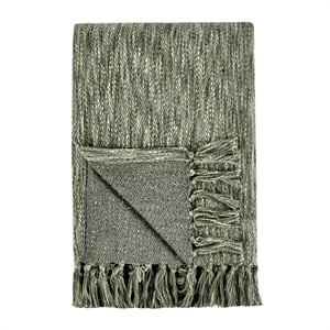 villa by classic home tc sharma cedar green cotton throw blanket 50
