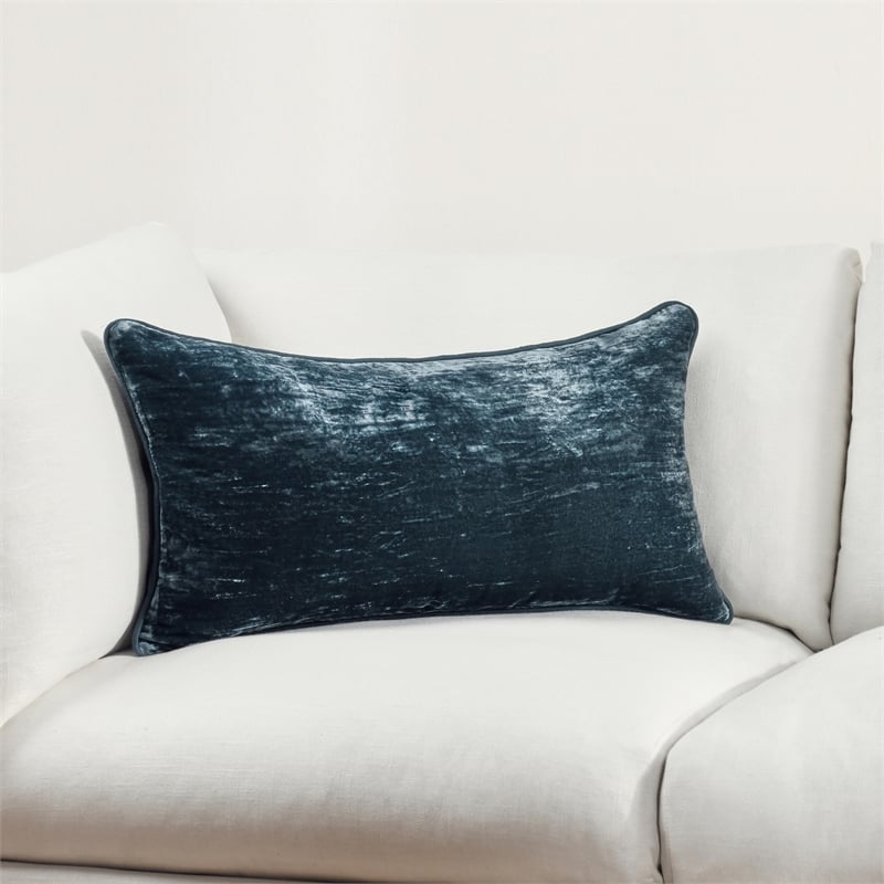 Villa by Classic Home Lexington Viscose Silk Blend Fabric Blue 26