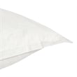 Villa by Classic Home Karina Woven Stitch Design Cotton White King Sham