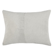 Villa by Classic Home Camille Gray Cotton Linen Blend Standard Sham