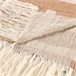 Villa by Classic Home Sherry Linen Fabric Brown Multicolor 50