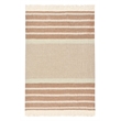 Villa by Classic Home Sherry Linen Fabric Brown Multicolor 50