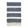 Villa by Classic Home Sherry Linen Fabric Blue Multicolor 50