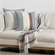 Villa by Classic Home Taylor Linen Fabric Multi-Color 50