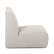 Classic Home Atlas Outdoor Light Gray Fabric Swivel Accent Chair