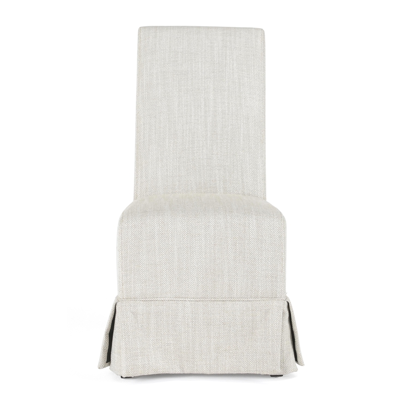 Classic Home Melrose Set of Two Fabric Dining Chairs in Natural