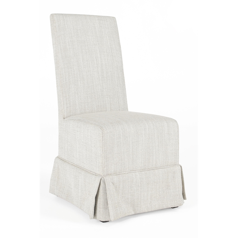 Classic Home Melrose Set of Two Fabric Dining Chairs in Natural