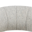 Classic Home James  Light Gray Boucle Fabric Upholstered Swivel Accent Chair