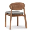 Classic Home Aston Natural Teak Wood Outdoor Dining Chair