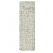 Oscoda 2.6'x8' Sustainable Handwoven Jute Blend Sage Green Accent Rug
