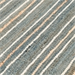 Del Mar 2.6'x8' Jute Blend Handwoven Sustainable Aqua Blue Accent Rug Runner