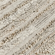Fallon 2.6'x8' Indoor Outdoor Sustainable Fabric Handwoven Gray Accent Rug