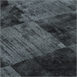 Berlin 8'x10' Indoor Soft Fabric Handwoven Checkered Ink Blue Accent Area Rug