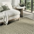 Monterey 8'x10' Jute Handwoven Sustainable Green Accent Area Rug