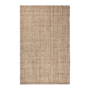 Panama 5'x8' Jute Handwoven Sustainable Beige Accent Area Rug