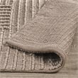 Clayton 5'x8' Recycled Fabric Handwoven Sustainable Beige Accent Area Rug