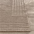 Clayton 5'x8' Recycled Fabric Handwoven Sustainable Beige Accent Area Rug