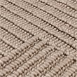 Clayton 5'x8' Recycled Fabric Handwoven Sustainable Beige Accent Area Rug